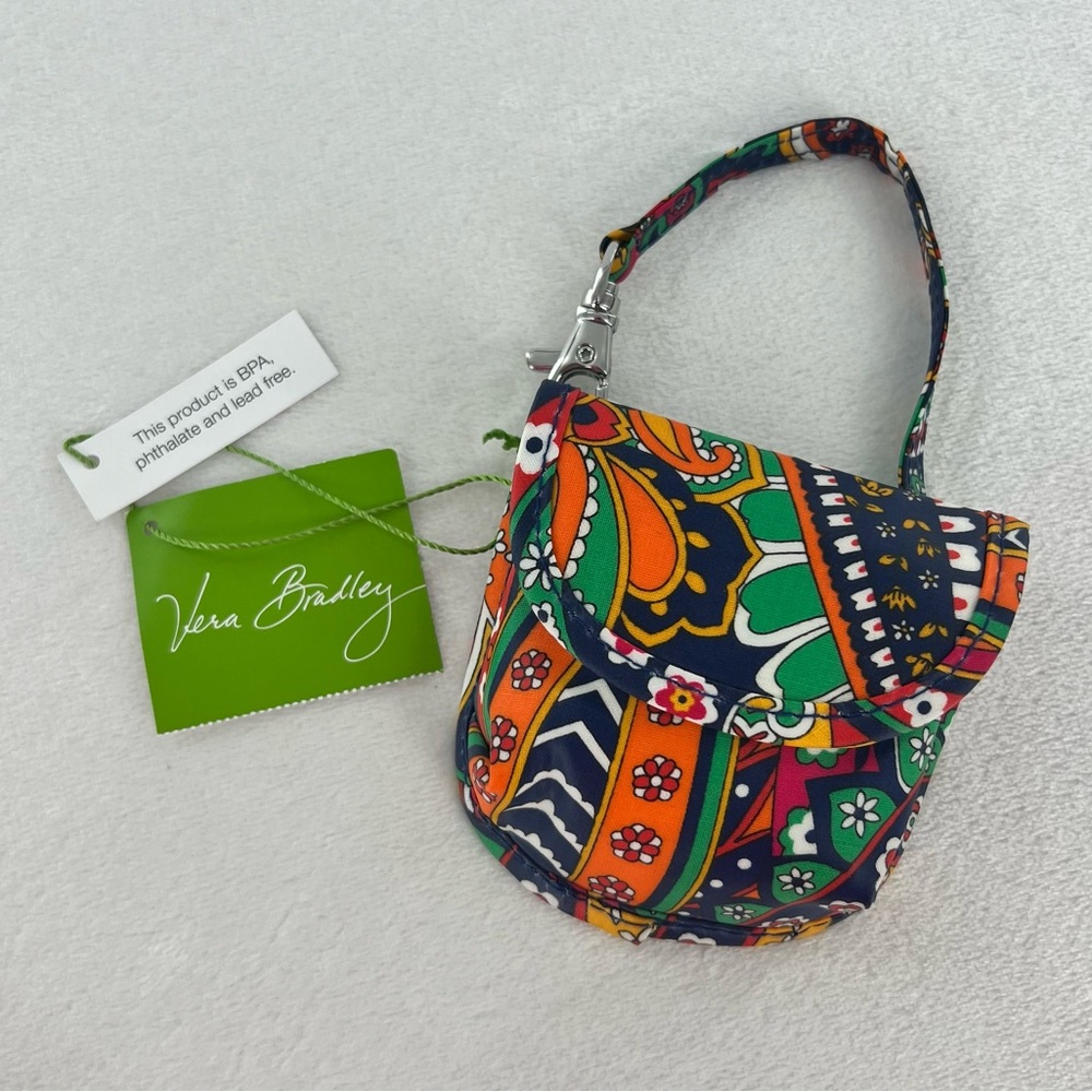 NWT Vera Bradley Venetian Paisley Pacifier Pod